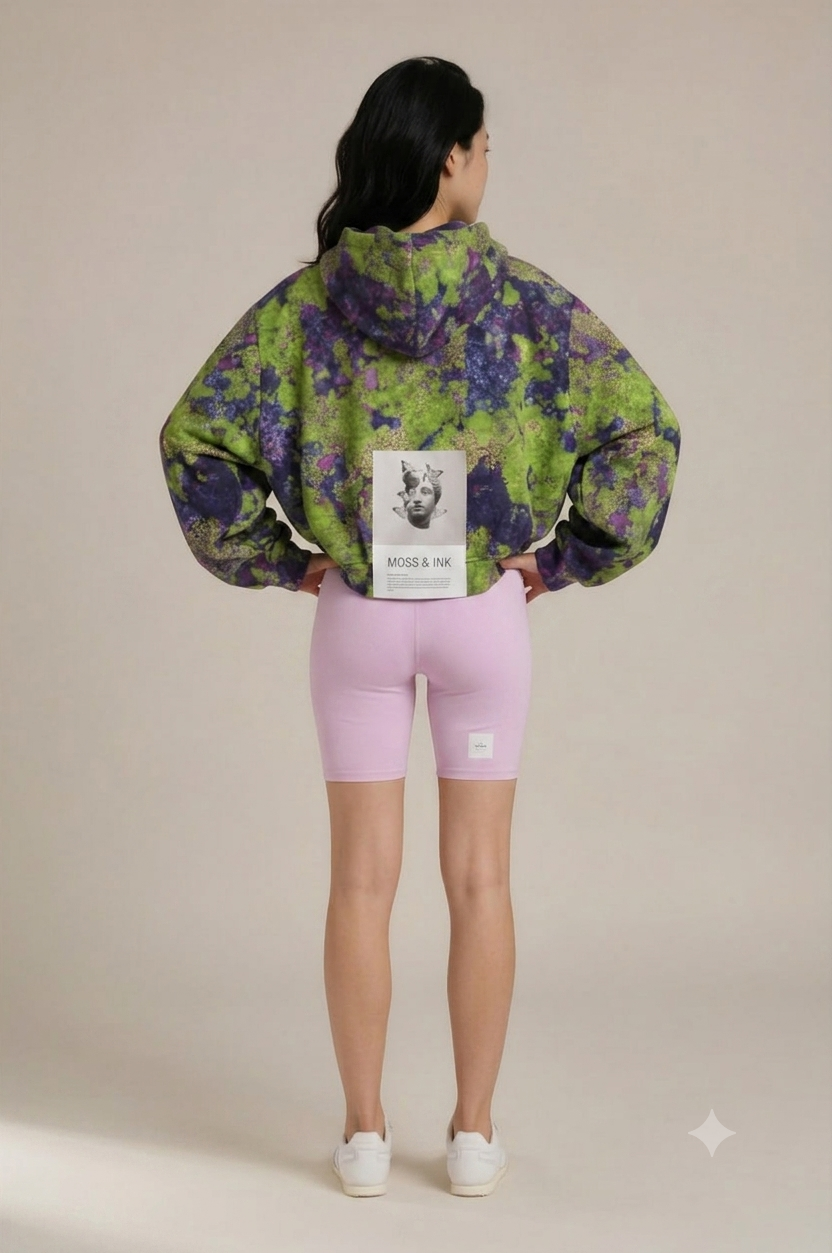 MOSS & JUNGLE SYSTEM | Oversized Streetwear Hoodie Suit