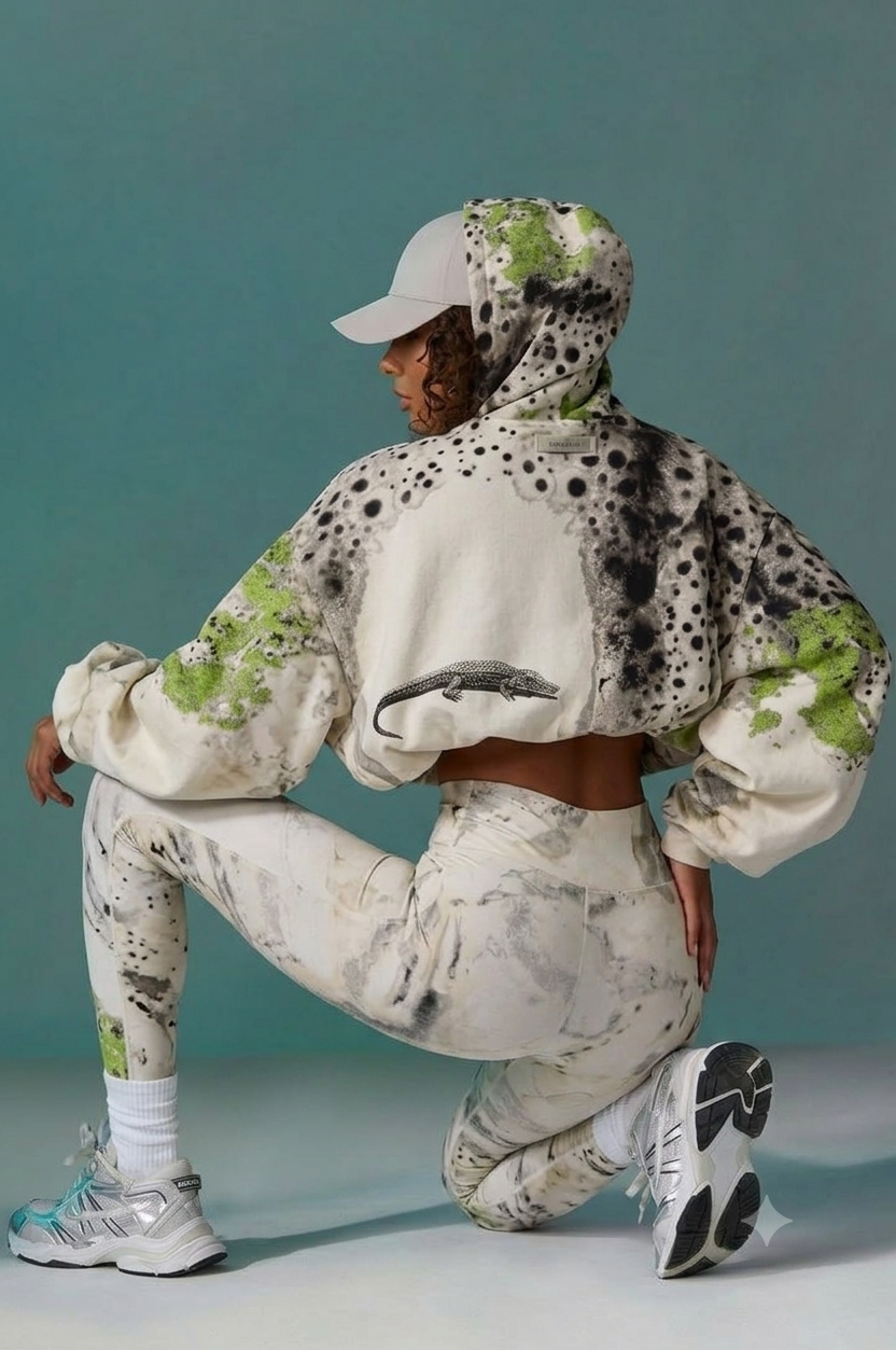 MOSS & JUNGLE SYSTEM | Oversized Streetwear Hoodie Suit
