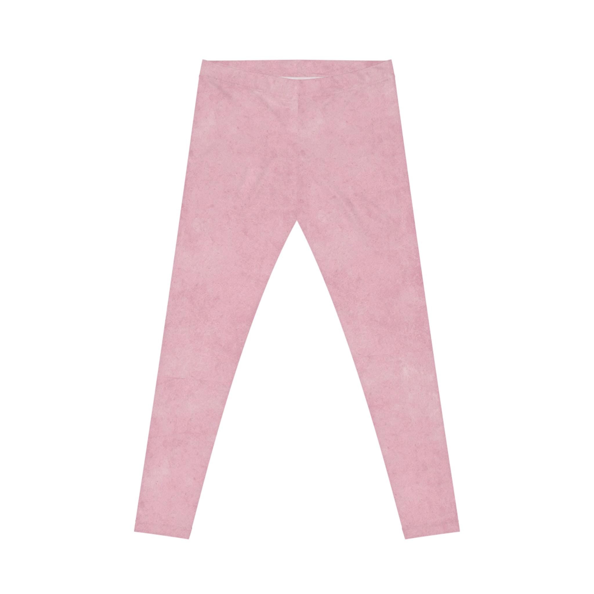 Blush Pink Marble Leggings