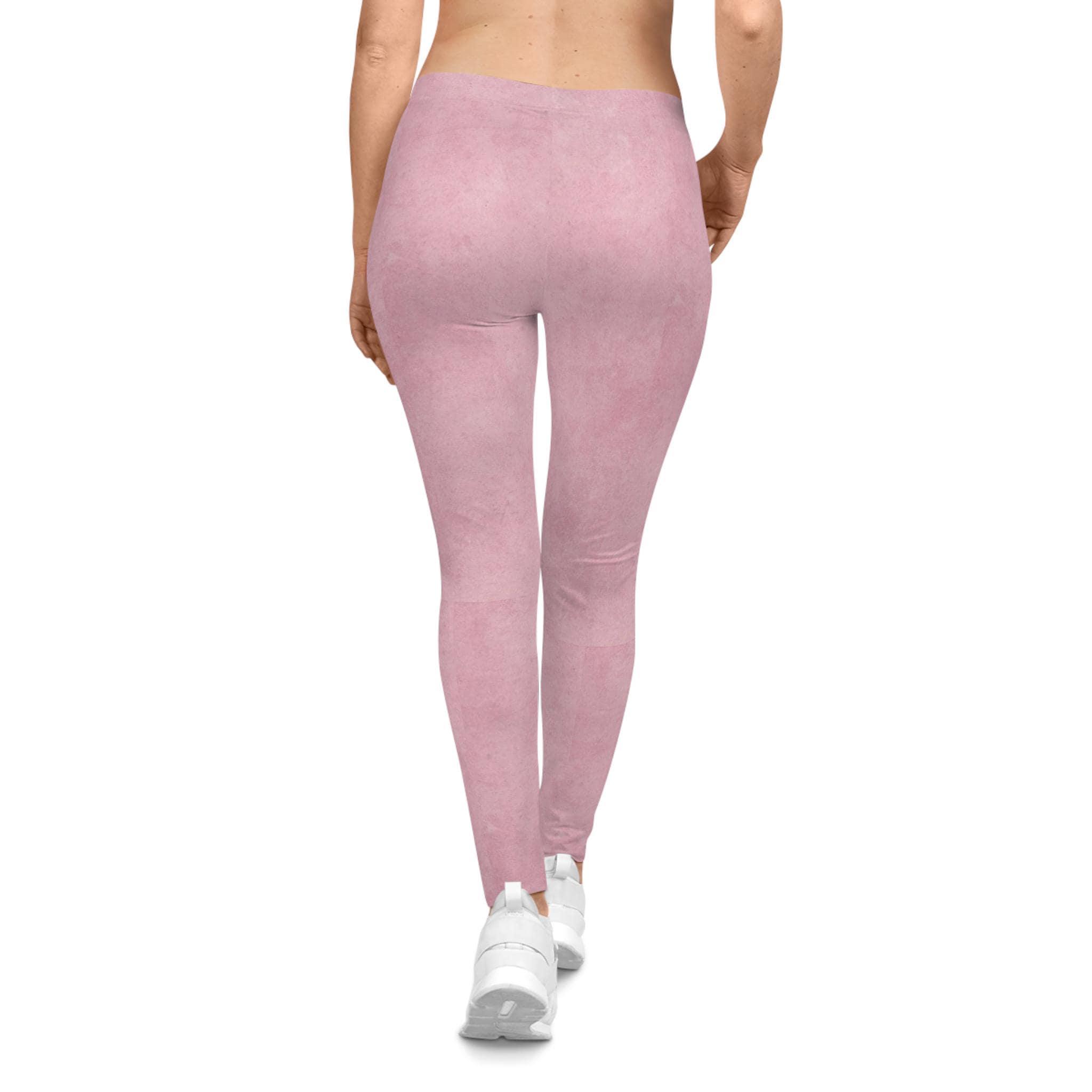 Blush Pink Marble Leggings