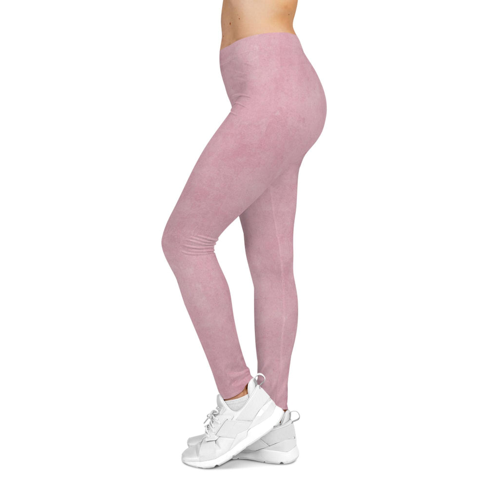 Blush Pink Marble Leggings