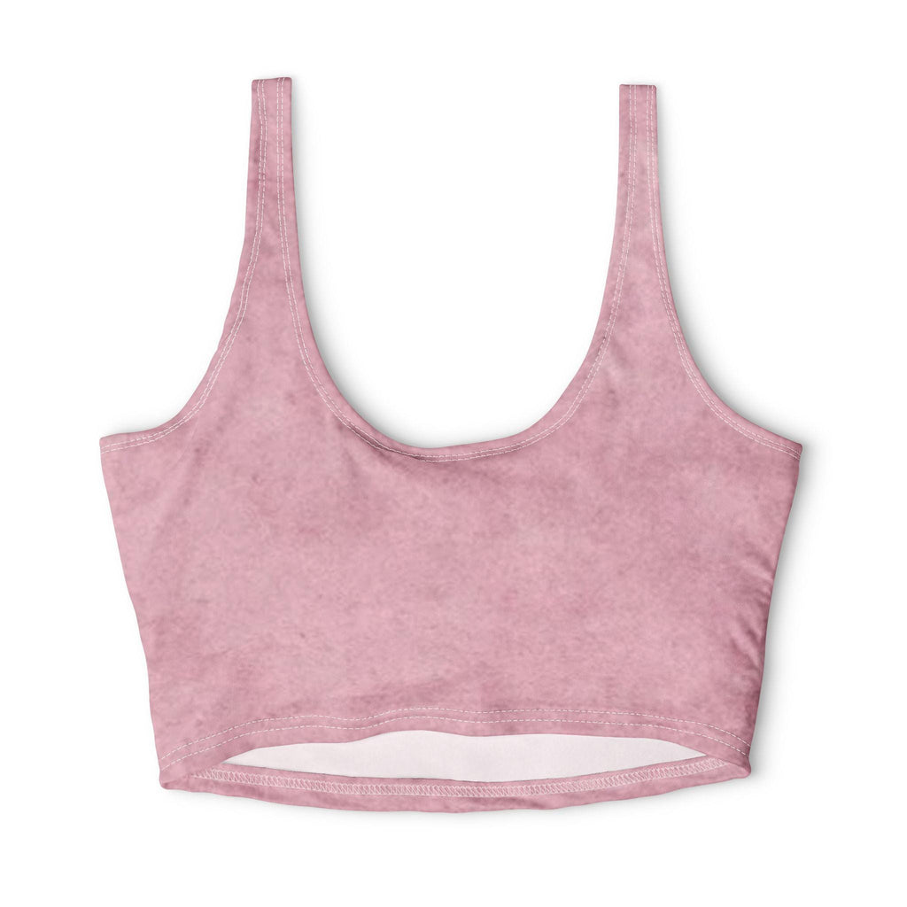 Red Speech Bubble Quote Sports Bra | Inspirational Text Crop Top