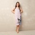 Tie-strap midi dress