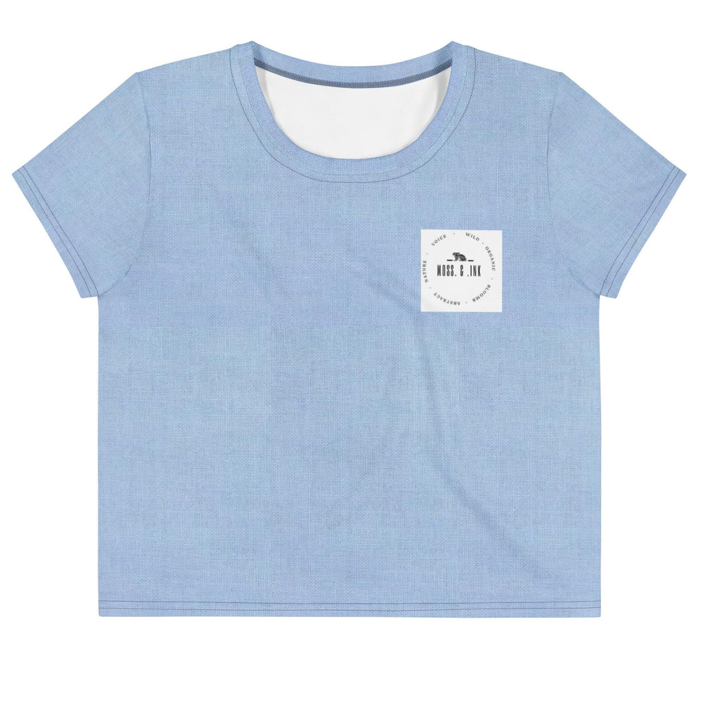 All-Over Print Crop Tee