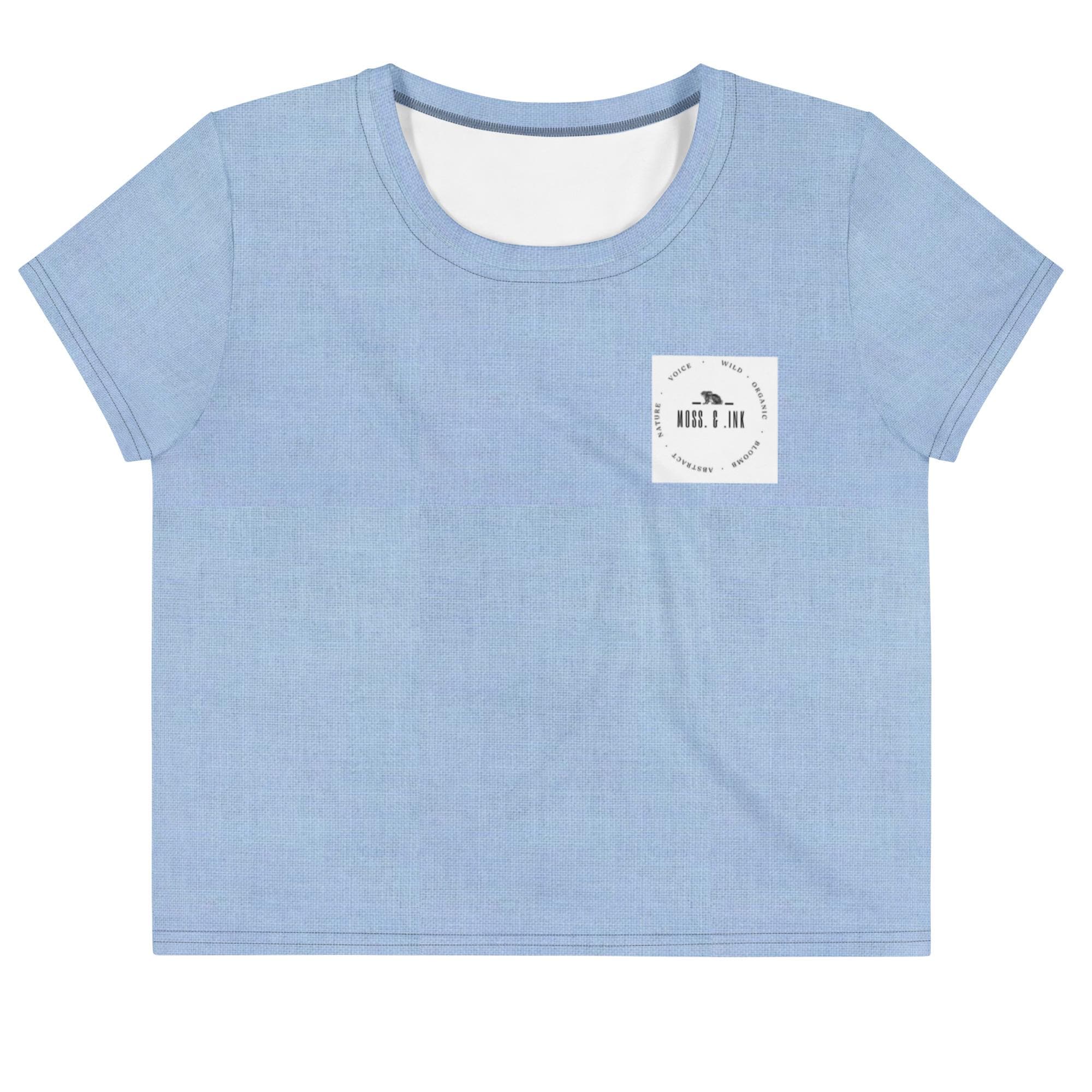 All-Over Print Crop Tee