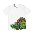 Colorful Garden Floral Print Tee | Wildflower Landscape Shirt