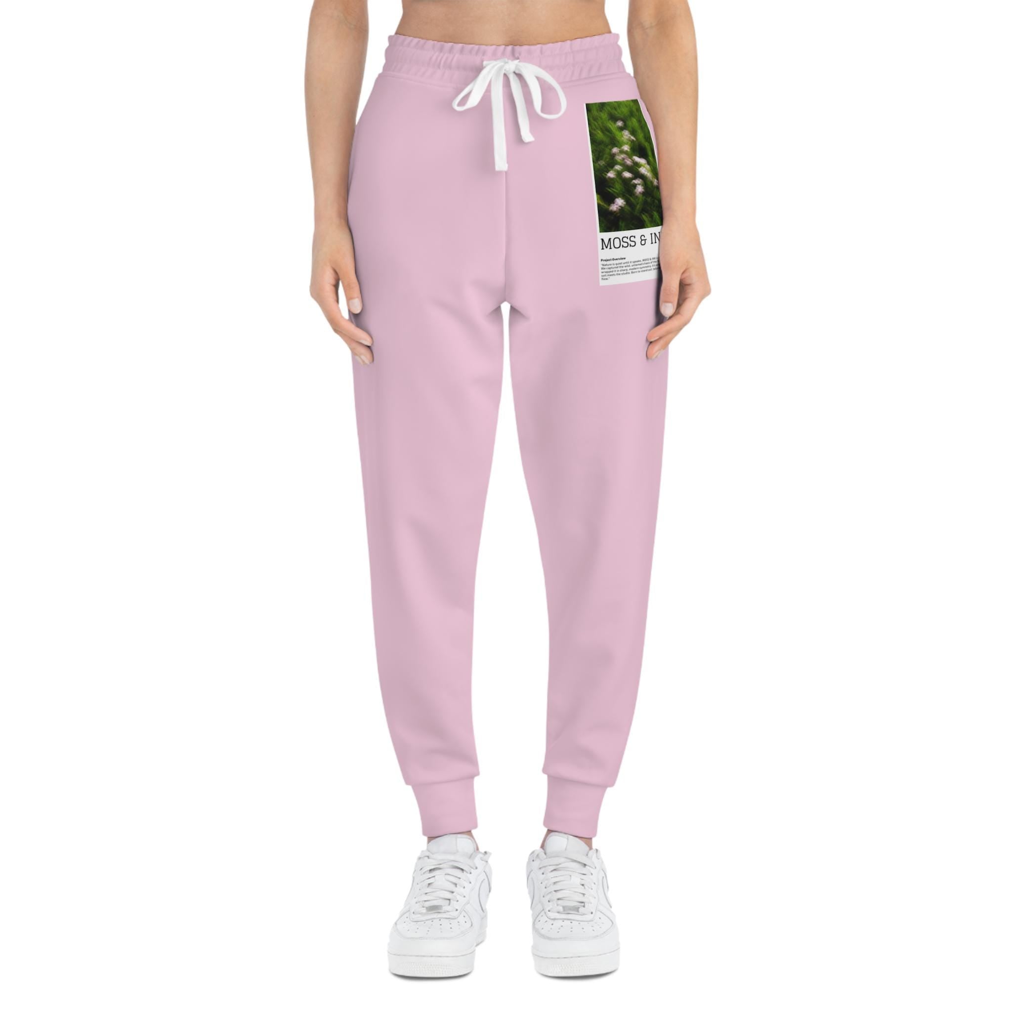 Moss & Ink Photo Patch Joggers | Athletic Joggers