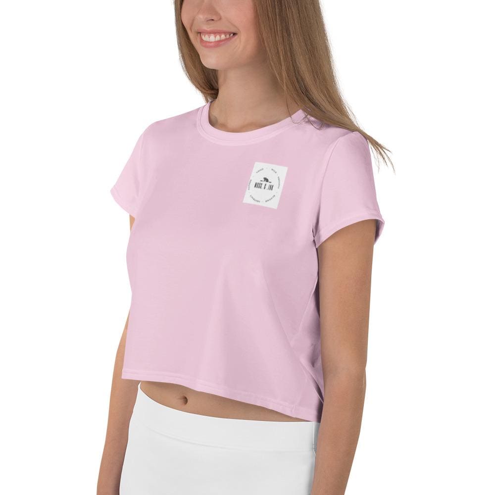 All-Over Print Crop Tee
