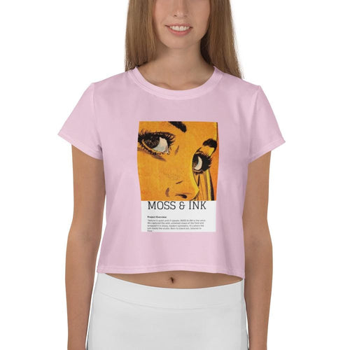 All-Over Print Crop Tee