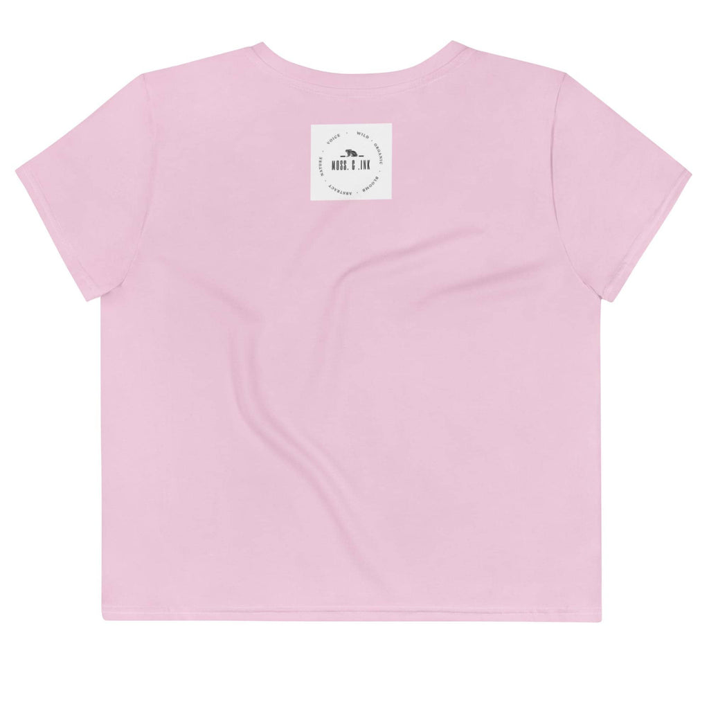 All-Over Print Crop Tee