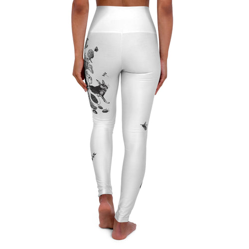 Black Ink Splash leggings | Yoga Leggings