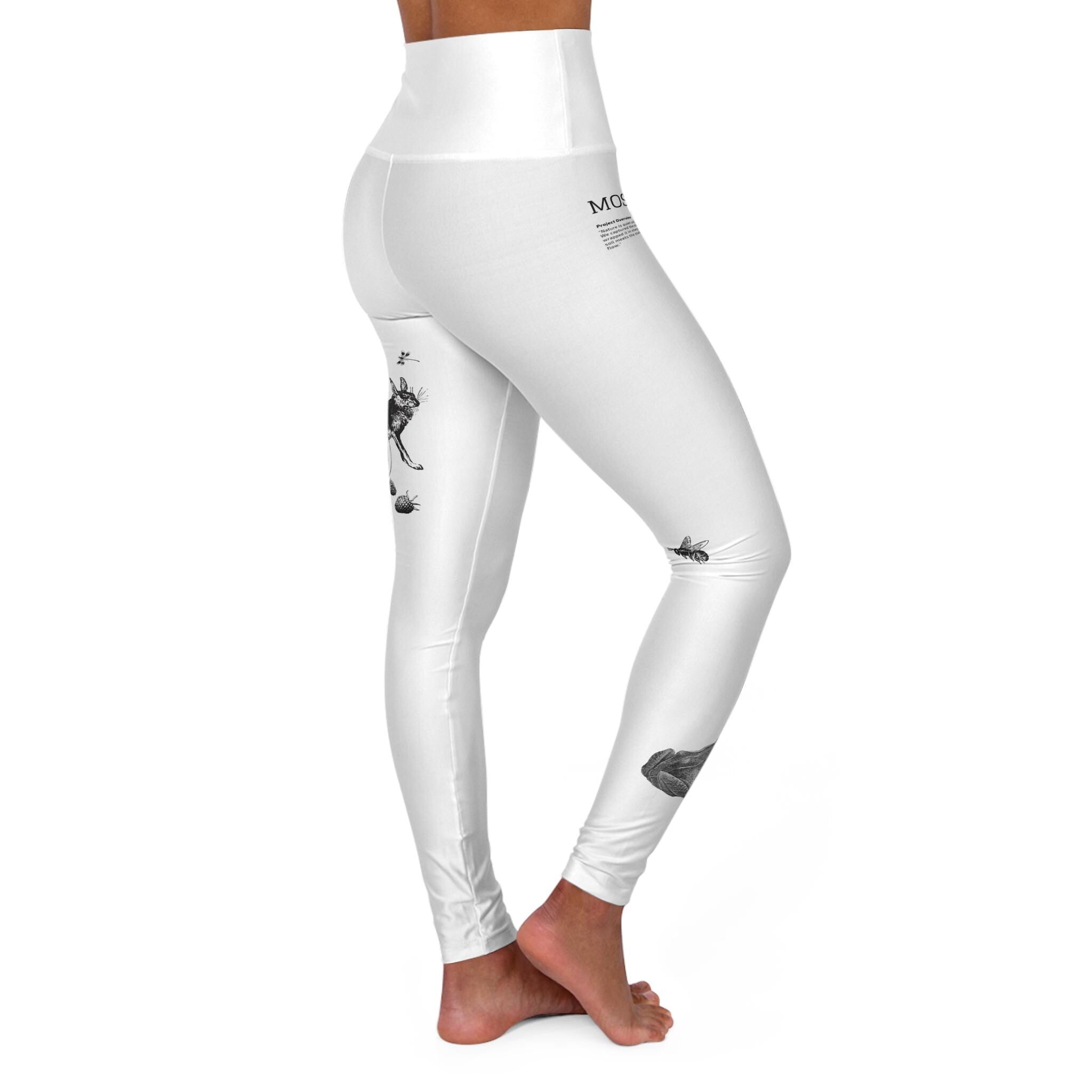 Black Ink Splash leggings | Yoga Leggings