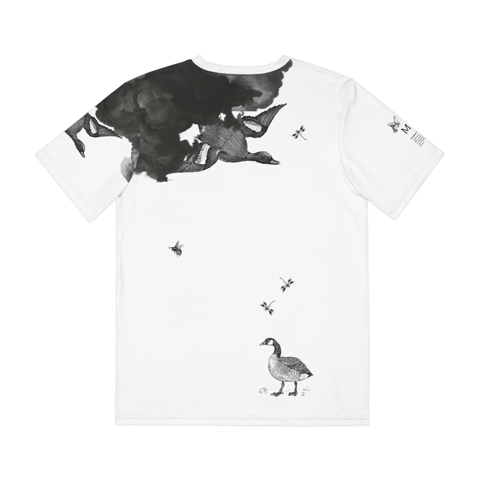Frogs & Geese Ink Cloud Tee | All-Over Print Polyester Shirt