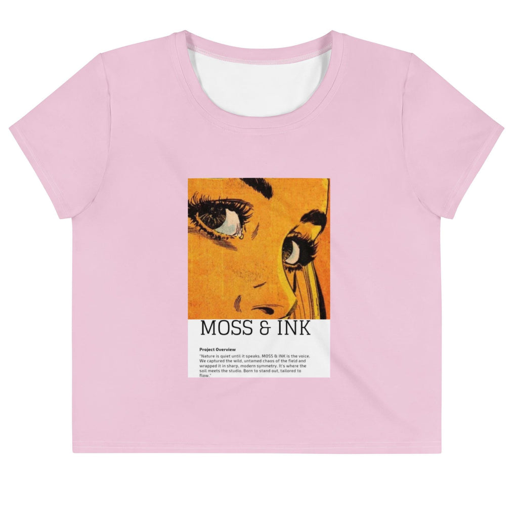 All-Over Print Crop Tee