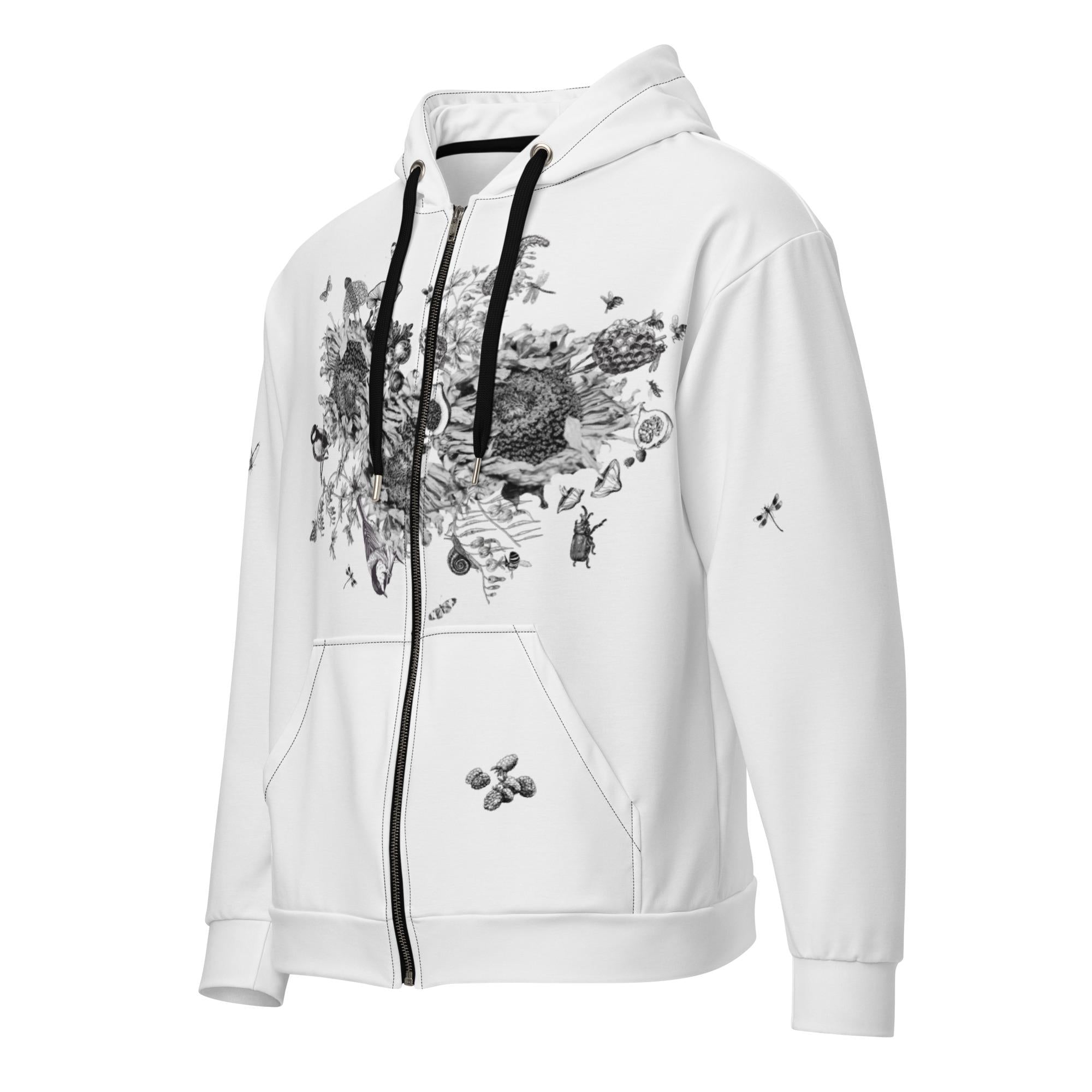 Unisex zip hoodie